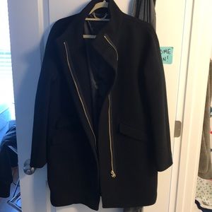 J Crew Cocoon Coat in Italian Wool